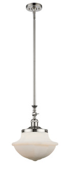 Franklin Restoration One Light Mini Pendant in Polished Nickel (405|206-PN-G541)