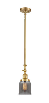 Franklin Restoration One Light Mini Pendant in Satin Gold (405|206-SG-G53)
