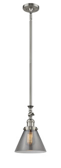 Franklin Restoration LED Mini Pendant in Brushed Satin Nickel (405|206-SN-G43-LED)