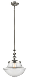 Franklin Restoration LED Mini Pendant in Brushed Satin Nickel (405|206-SN-G542-LED)