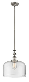 Franklin Restoration One Light Mini Pendant in Brushed Satin Nickel (405|206-SN-G72-L)