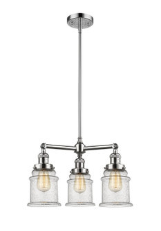 Franklin Restoration LED Chandelier in Polished Chrome (405|207-PC-G184-LED)