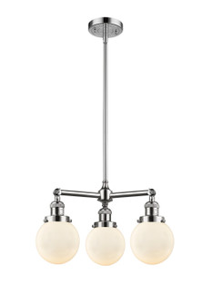Franklin Restoration LED Chandelier in Polished Chrome (405|207-PC-G201-6-LED)