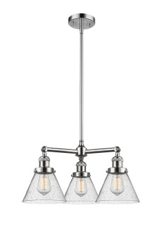 Franklin Restoration LED Chandelier in Polished Chrome (405|207-PC-G44-LED)