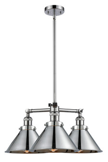 Franklin Restoration Three Light Chandelier in Polished Chrome (405|207-PC-M10)