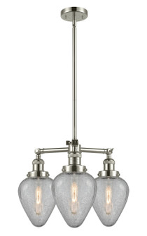 Franklin Restoration LED Chandelier in Polished Nickel (405|207-PN-G165-LED)