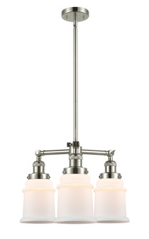 Franklin Restoration LED Chandelier in Polished Nickel (405|207-PN-G181-LED)