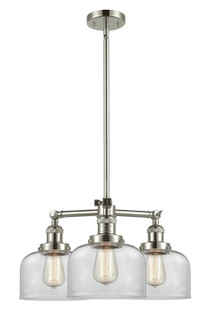 Franklin Restoration LED Chandelier in Polished Nickel (405|207-PN-G72-LED)