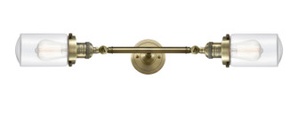 Franklin Restoration LED Bath Vanity in Antique Brass (405|208L-AB-G312-LED)