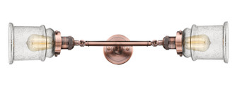 Franklin Restoration LED Bath Vanity in Antique Copper (405|208L-AC-G184-LED)