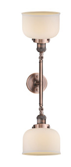 Franklin Restoration LED Bath Vanity in Antique Copper (405|208L-AC-G71-LED)