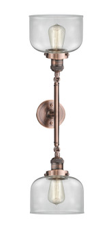 Franklin Restoration LED Bath Vanity in Antique Copper (405|208L-AC-G72-LED)