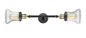 Franklin Restoration LED Bath Vanity in Black Antique Brass (405|208L-BAB-G194-LED)