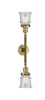 Franklin Restoration LED Bath Vanity in Brushed Brass (405|208L-BB-G184S-LED)