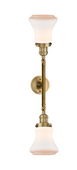 Franklin Restoration LED Bath Vanity in Brushed Brass (405|208L-BB-G191-LED)