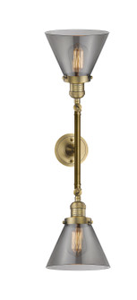 Franklin Restoration LED Bath Vanity in Brushed Brass (405|208L-BB-G43-LED)