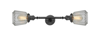 Franklin Restoration Two Light Bath Vanity in Oil Rubbed Bronze (405|208L-OB-G142)