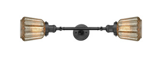 Franklin Restoration Two Light Bath Vanity in Oil Rubbed Bronze (405|208L-OB-G146)