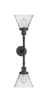 Franklin Restoration LED Bath Vanity in Oil Rubbed Bronze (405|208L-OB-G42-LED)