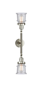 Franklin Restoration LED Bath Vanity in Brushed Satin Nickel (405|208L-SN-G184S-LED)