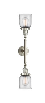 Franklin Restoration LED Bath Vanity in Brushed Satin Nickel (405|208L-SN-G52-LED)