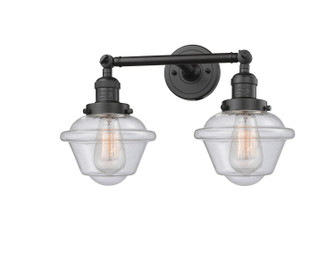 Franklin Restoration LED Bath Vanity in Oil Rubbed Bronze (405|208-OB-G534-LED)