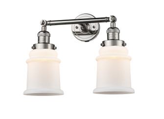 Franklin Restoration Two Light Bath Vanity in Polished Nickel (405|208-PN-G181)