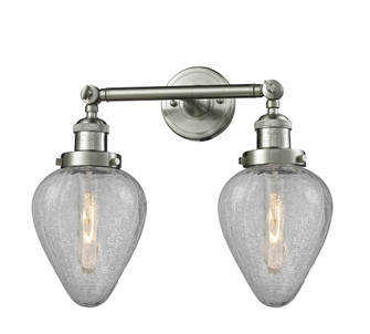 Franklin Restoration Two Light Bath Vanity in Brushed Satin Nickel (405|208-SN-G165)