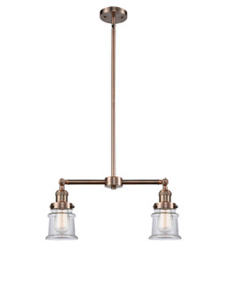 Franklin Restoration LED Island Pendant in Antique Copper (405|209-AC-G182S-LED)