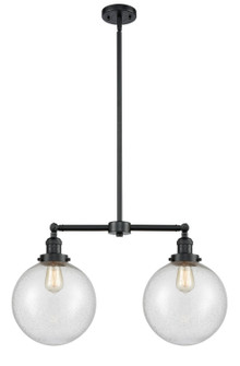 Franklin Restoration LED Island Pendant in Oil Rubbed Bronze (405|209-OB-G204-10-LED)