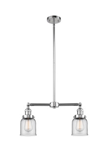 Franklin Restoration Two Light Island Pendant in Polished Chrome (405|209-PC-G52)