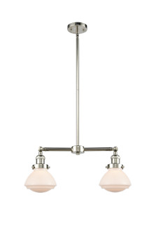 Franklin Restoration LED Island Pendant in Polished Nickel (405|209-PN-G321-LED)