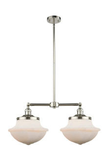 Franklin Restoration LED Island Pendant in Polished Nickel (405|209-PN-G541-LED)