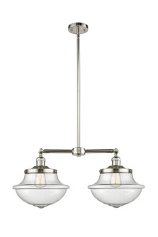 Franklin Restoration LED Island Pendant in Polished Nickel (405|209-PN-G544-LED)