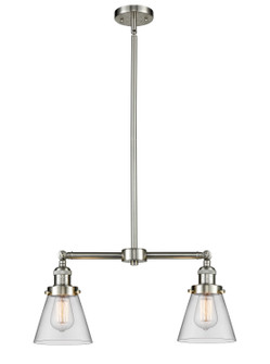 Franklin Restoration LED Island Pendant in Brushed Satin Nickel (405|209-SN-G62-LED)