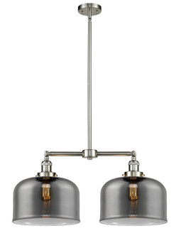 Franklin Restoration LED Island Pendant in Brushed Satin Nickel (405|209-SN-G73-L-LED)