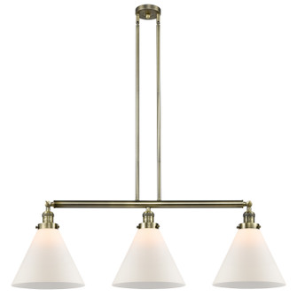 Franklin Restoration LED Island Pendant in Antique Brass (405|213-AB-G41-L-LED)