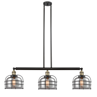 Franklin Restoration LED Island Pendant in Black Antique Brass (405|213-BAB-G73-CE-LED)