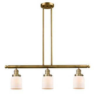Franklin Restoration LED Island Pendant in Brushed Brass (405|213-BB-G51-LED)