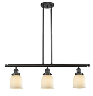 Franklin Restoration Three Light Island Pendant in Oil Rubbed Bronze (405|213-OB-G51)