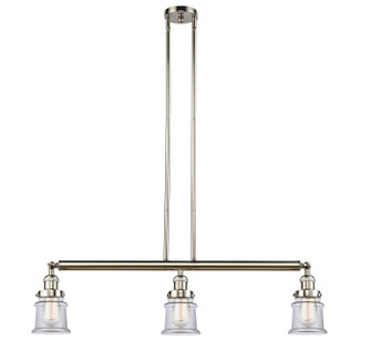 Franklin Restoration LED Island Pendant in Polished Nickel (405|213-PN-G182S-LED)