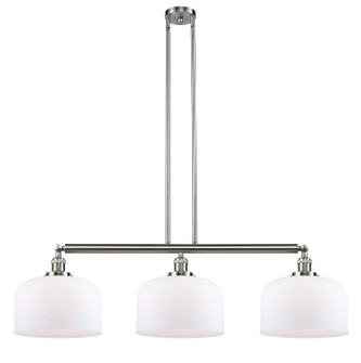 Franklin Restoration LED Island Pendant in Brushed Satin Nickel (405|213-SN-G71-L-LED)