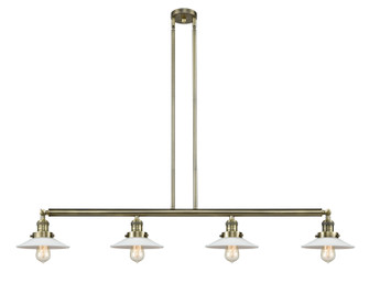 Franklin Restoration LED Island Pendant in Antique Brass (405|214-AB-G1-LED)