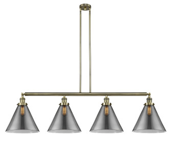 Franklin Restoration LED Island Pendant in Antique Brass (405|214-AB-G43-L-LED)