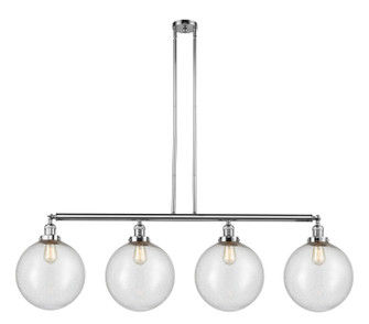 Franklin Restoration LED Island Pendant in Polished Chrome (405|214-PC-G204-12-LED)
