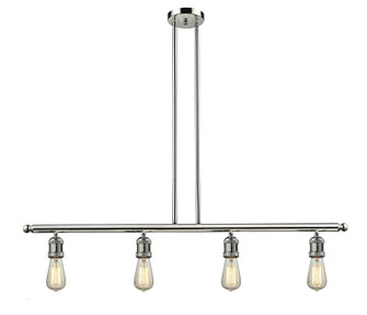 Franklin Restoration Four Light Island Pendant in Polished Nickel (405|214-PN)