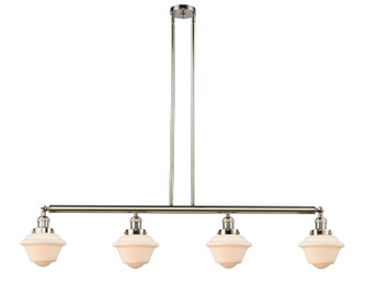 Franklin Restoration LED Island Pendant in Polished Nickel (405|214-PN-G531-LED)
