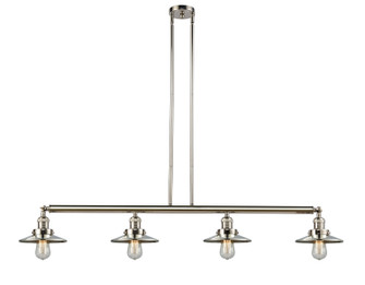 Franklin Restoration LED Island Pendant in Polished Nickel (405|214-PN-M1-LED)