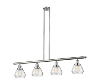 Franklin Restoration LED Island Pendant in Brushed Satin Nickel (405|214-SN-G172-LED)