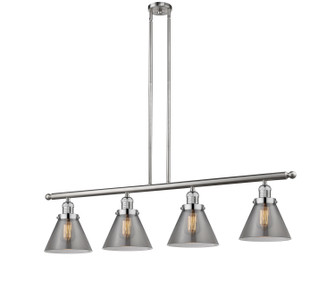 Franklin Restoration LED Island Pendant in Brushed Satin Nickel (405|214-SN-G43-LED)